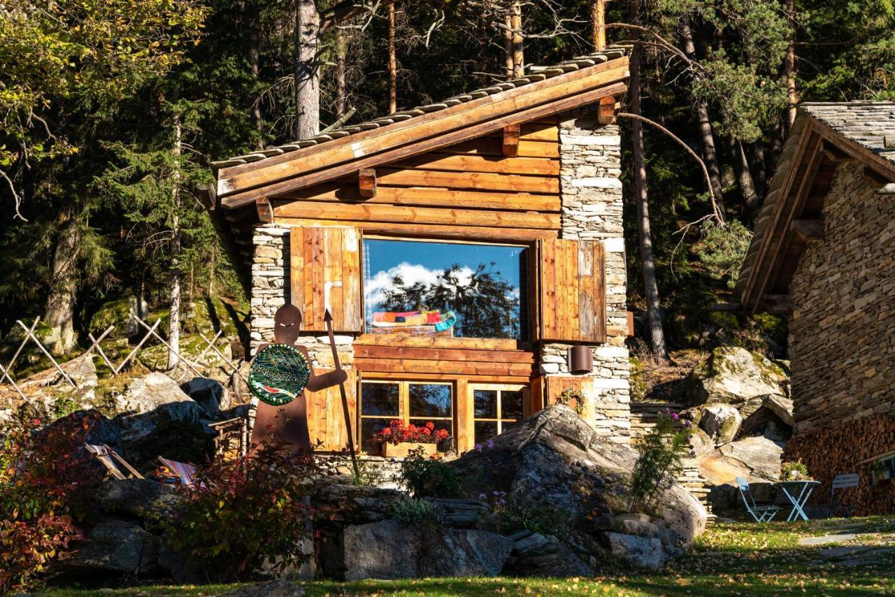 Resalbert Chalet Киавена Екстериор снимка