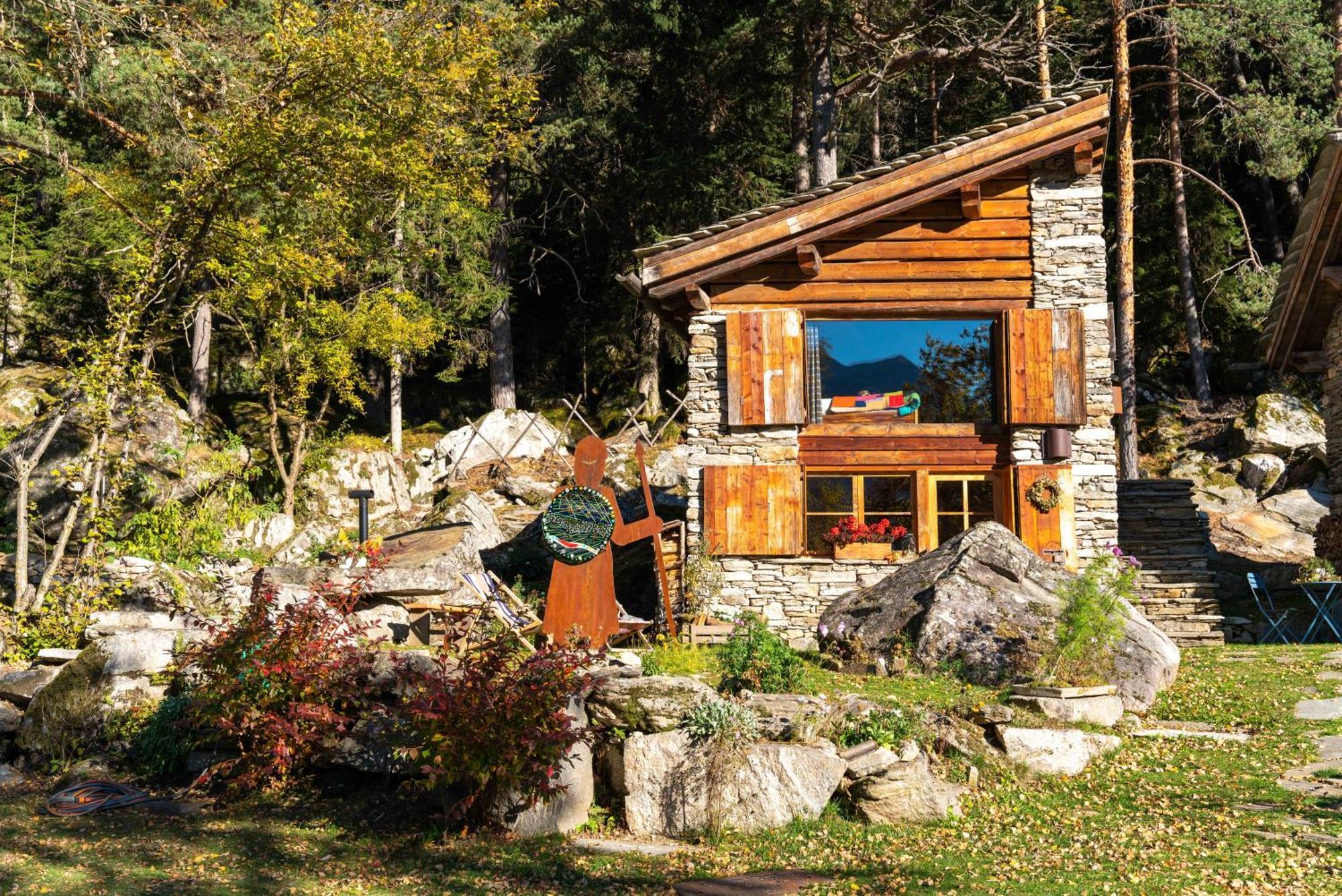 Resalbert Chalet Киавена Екстериор снимка